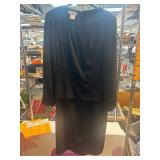 Talbots Black Two-Piece Dress Set