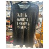 Graphic Shirt With Baseball Theme