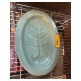 Vintage Red Wing Diah Oval Serving Platter