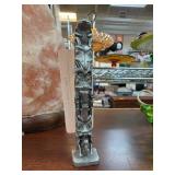 Cast Metal Totem Pole by Boma, Canada