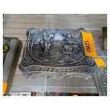 Blue and White Ceramic Lidded Box