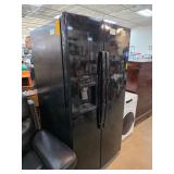 GE Black Side-by-Side Refrigerator