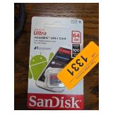 SanDisk Ultra 64GB microSDXC UHS-I Card