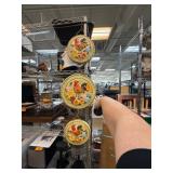 Three Decorative Rooster Wall Plaques