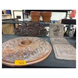 Decorative Metal Reliefs and Wall Plaques