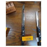 Cutco Serrated Kitchen Knife with Black Handle