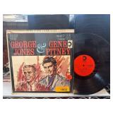 George Jones and Gene Pitney Vinyl Record