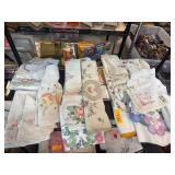 Embroidered Linens and Handkerchiefs