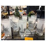 Frosted Texas Commemorative Glasses