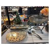 Silver-Colored Tableware Items