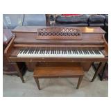 Whitney by Kimball Upright Piano with Bench