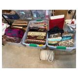 Large Assortment of Fabric Remnants