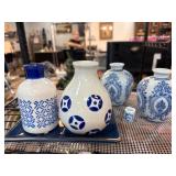 Hand-Painted Ceramic Vessels