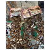 Country Grapevine Garland With Hearts and Bows