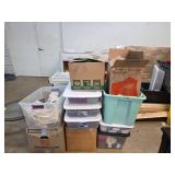 Bins and Boxes of Materials