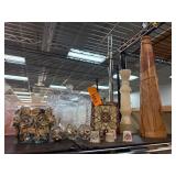 Decorative Items with Glass and Ceramic Accents
