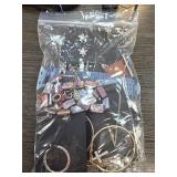 Costume Jewelry Collection in Bag