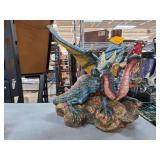 Multi-Headed Dragon Resin Figurine