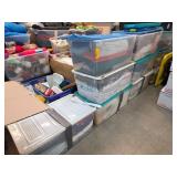 Storage Bins With Assorted Fabric