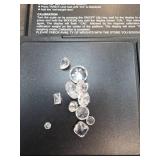 Loose 20-Carat Cubic Zirconia Stones