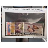 US 1940 Wildlife Conservation Stamps