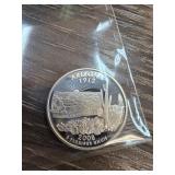 2008 Arizona State Quarter Proof Coin Silver