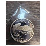 2007 Washington State Silver Quarter