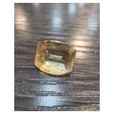 Faceted 5ct Topaz Gemstone