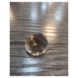 5-Carat Topaz Gemstone in Faceted Cut