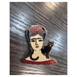 Wilshire Studios Enamel Pin Frida Kahlo
