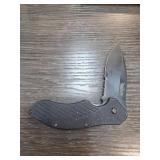 Kershaw Folding Knife with Black Handle