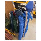 Folding Chairs with Carrying Bags