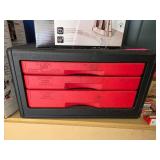 Three-Drawer Tool Chest with Socket Set