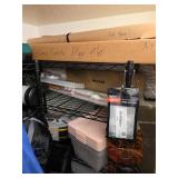 Storage Bins, Camping Gear, and Accessories w Shel