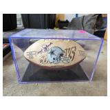 Dallas Cowboys Football Daryl Johnston Autograph
