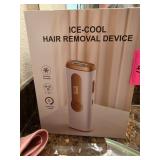 Ice-Cool Hair Removal Device with Cooling Function