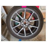 4-Piece 2018 Tesla Wheels with Tires