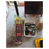 Jackco Floor Jack and Assorted Hitch Accessories