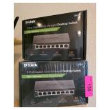 D-Link 8-Port Gigabit Smart Desktop Switches