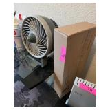 Home Essentials Including Fan and Globe