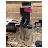 Soda Maker With Two Glass Bottles