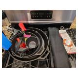 Cast Iron Cookware with Accessories