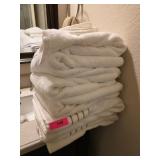 Bathroom Essentials Lot with Towels and Accessorie