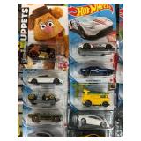 Hot Wheels and Muppets Diecast Vehicles