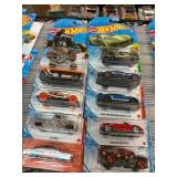 10 Packaged Hot Wheels Cars