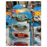 Hot Wheels Die-Cast Cars in Blister Packaging