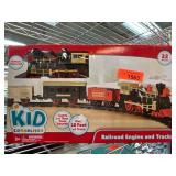 Kid Connection Railroad Engine and Tracks Set