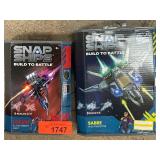 Snap Ships Sabre and Locust Construction Sets