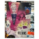 Disney Villains Ursula Doll in Original Packaging
