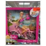 Barbie Doll With Bike and Accessories Set